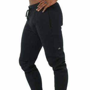 Alo Yoga men’s black baseline sweatpant, sz MED